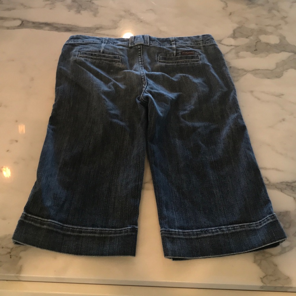 Seven for All Mankind  Bermuda Jean Shorts. Sz 26. - Picture 2 of 8